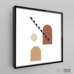 Cargar imagen en el visor de la galería, Tríptico Abstracto Equilibrio