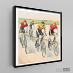 Cargar imagen en el visor de la galería, Cuadro Arte Vintage Bikes
