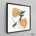 Cargar imagen en el visor de la galería, Cuadro Minimalista Durazno