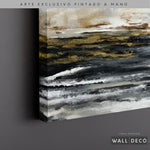 Cargar imagen en el visor de la galería, Arte Pintado a Mano Espejos en el Mar Horizontal