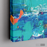 Cargar imagen en el visor de la galería, Cuadro Abstracto Amarillo Azul