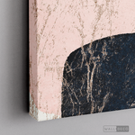 Cargar imagen en el visor de la galería, Cuadro Fragmentos Abstractos Rosa Y Azul