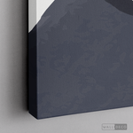 Cargar imagen en el visor de la galería, Cuadro Abstracto Nórdico Azul Tres