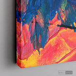 Cargar imagen en el visor de la galería, Cuadro Abstracto Contraste Azul