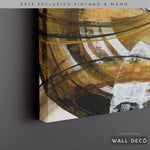 Cargar imagen en el visor de la galería, Arte Pintado a Mano Aura de Abundancia Horizontal