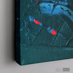 Cargar imagen en el visor de la galería, Cuadro Abstracto Rojo Azul