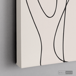 Cargar imagen en el visor de la galería, Cuadro Mujer Line Art