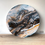 Cargar imagen en el visor de la galería, Cuadro Circular Fluido Universo