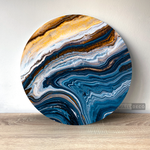 Cargar imagen en el visor de la galería, Cuadro Circular Fluido Petroleo