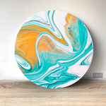 Cargar imagen en el visor de la galería, Cuadro Circular Fluido Carrot