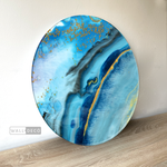 Cargar imagen en el visor de la galería, Cuadro Circular Fluido Calaíta