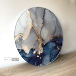 Cargar imagen en el visor de la galería, Cuadro Circular Fluido Abstracto Oxford