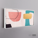 Cargar imagen en el visor de la galería, Cuadro Abstracto Minimalista Negativo en color