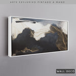 Cargar imagen en el visor de la galería, Arte Pintado a Mano Ritmo Nocturno Horizontal