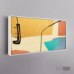 Cargar imagen en el visor de la galería, Cuadro Abstracto Minimalista Música Ancestral