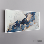 Cargar imagen en el visor de la galería, Cuadro Fluido Abstracto Dorado (B)