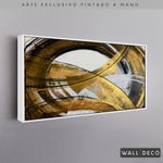 Cargar imagen en el visor de la galería, Arte Pintado a Mano Aura de Abundancia Horizontal