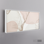 Cargar imagen en el visor de la galería, Cuadro Fragmentos Abstractos Rosa