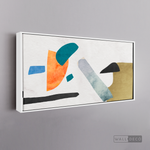 Cargar imagen en el visor de la galería, Cuadro Abstracto Minimalista Simetria Lineal