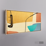 Cargar imagen en el visor de la galería, Cuadro Abstracto Minimalista Música Ancestral