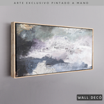 Cargar imagen en el visor de la galería, Arte Pintado a Mano Átomos de Mar Horizontal