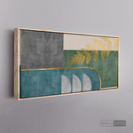 Cargar imagen en el visor de la galería, Cuadro Abstracto Minimalista Glamour