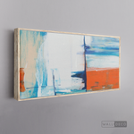 Cargar imagen en el visor de la galería, Cuadro Abstracto Azul-Naranja