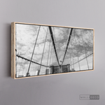 Cargar imagen en el visor de la galería, Cuadro New York Brooklyn Bridge Horizontal