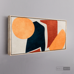 Cargar imagen en el visor de la galería, Cuadro Abstracto Minimalista Sereno Equilibrio