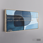 Cargar imagen en el visor de la galería, Cuadro Fragmentos Abstractos Azul