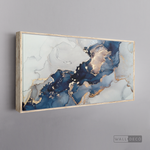 Cargar imagen en el visor de la galería, Cuadro Fluido Abstracto Dorado (B)