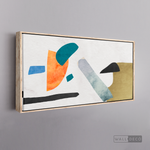 Cargar imagen en el visor de la galería, Cuadro Abstracto Minimalista Simetria Lineal