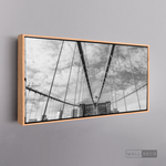 Cargar imagen en el visor de la galería, Cuadro New York Brooklyn Bridge Horizontal