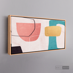 Cargar imagen en el visor de la galería, Cuadro Abstracto Minimalista Negativo en color