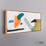 Cargar imagen en el visor de la galería, Cuadro Abstracto Minimalista Simetria Lineal