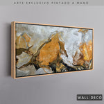 Cargar imagen en el visor de la galería, Arte Pintado a Mano Terracota Horizontal