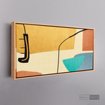 Cargar imagen en el visor de la galería, Cuadro Abstracto Minimalista Música Ancestral