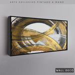 Cargar imagen en el visor de la galería, Arte Pintado a Mano Aura de Abundancia Horizontal