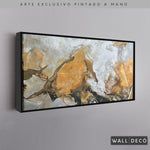 Cargar imagen en el visor de la galería, Arte Pintado a Mano Terracota Horizontal