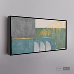 Cargar imagen en el visor de la galería, Cuadro Abstracto Minimalista Glamour