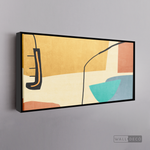 Cargar imagen en el visor de la galería, Cuadro Abstracto Minimalista Música Ancestral