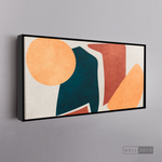 Cargar imagen en el visor de la galería, Cuadro Abstracto Minimalista Sereno Equilibrio