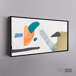 Cargar imagen en el visor de la galería, Cuadro Abstracto Minimalista Simetria Lineal