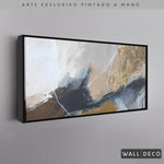 Cargar imagen en el visor de la galería, Arte Pintado a Mano Montañas de Color Horizontal