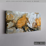 Cargar imagen en el visor de la galería, Arte Pintado a Mano Terracota Horizontal