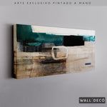 Cargar imagen en el visor de la galería, Arte Pintado a Mano Utopia Horizontal