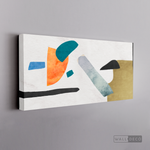 Cargar imagen en el visor de la galería, Cuadro Abstracto Minimalista Simetria Lineal