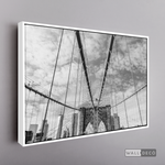 Cargar imagen en el visor de la galería, Cuadro New York Brooklyn Bridge Horizontal