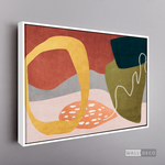 Cargar imagen en el visor de la galería, Cuadro Abstracto Minimalista Optimismo Cálido