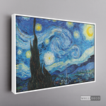 Cargar imagen en el visor de la galería, Cuadro Arte Noche estrellada Horizontal Van Gogh
